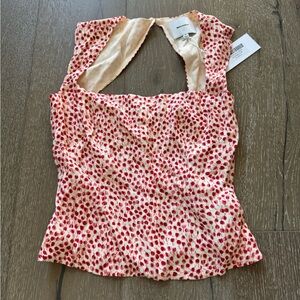 Reformation Diandra top